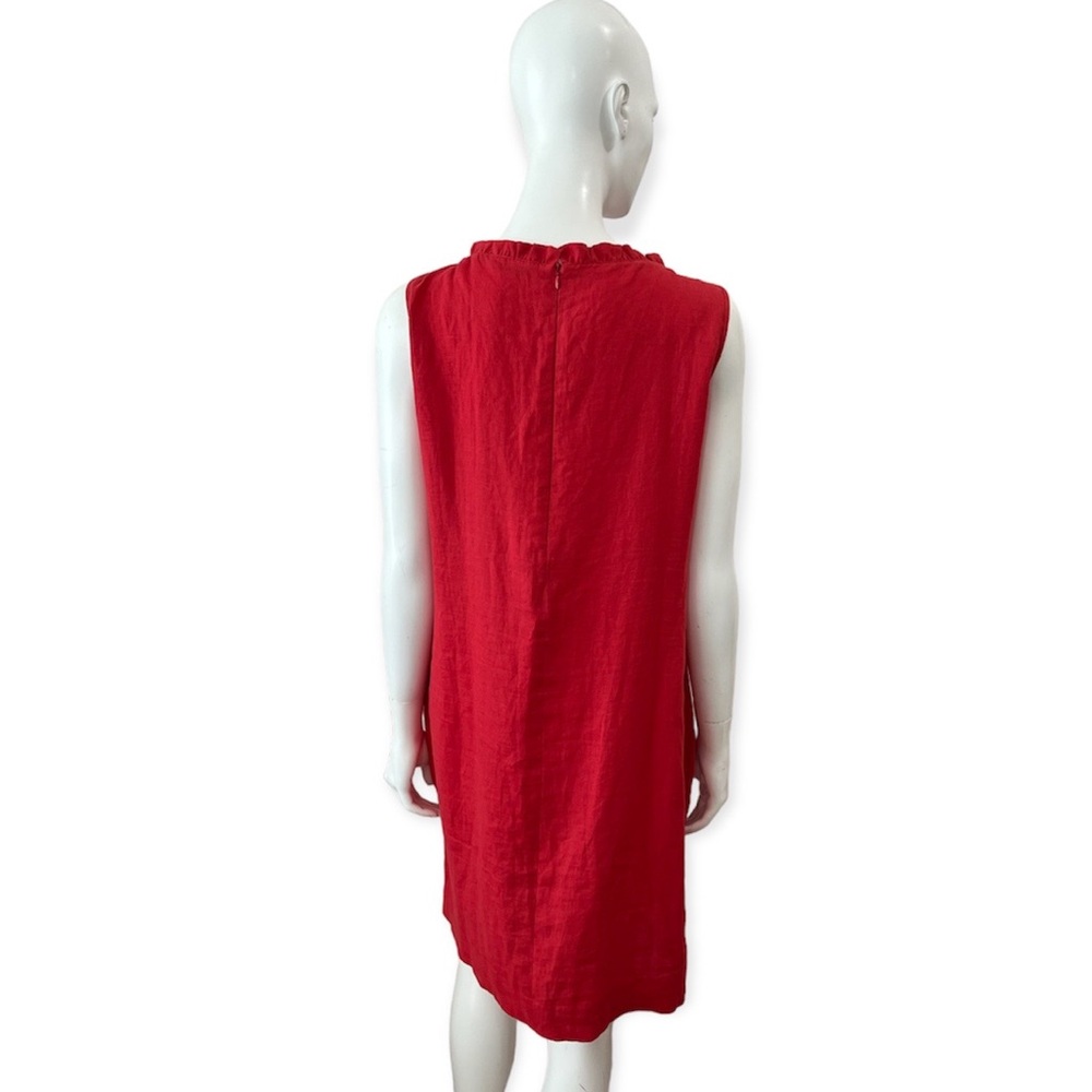 Le Tricot Perugia Linen Shift Dress - Picture 2 of 13